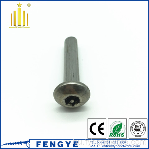 M6 304 (A2) TORX Security Gomb Fejgép csavarja